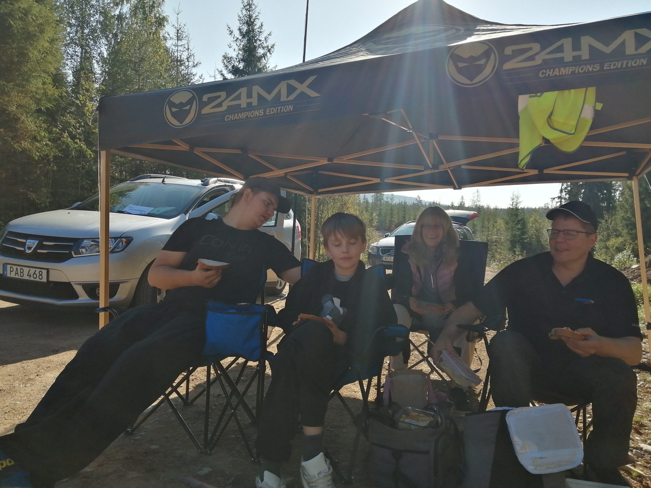 Vi deltog på rallyt "Nattkröken" 2024